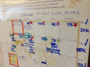 running calendar